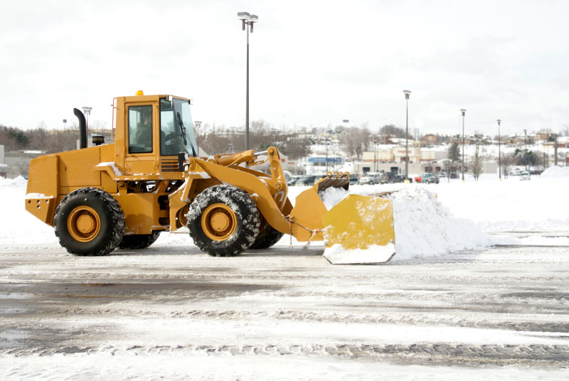 snow removal equipment can be leased or financed